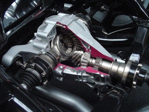 Rear car differential